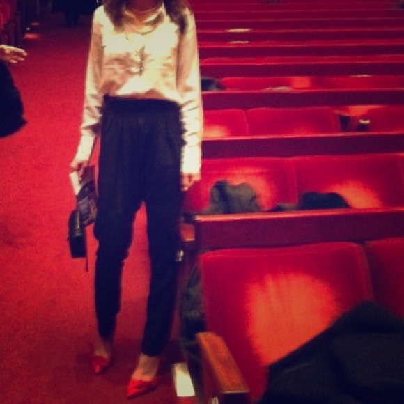 Isabel Marant Pants | Black | 100% Silk | Size 2 - Picture 3 of 6